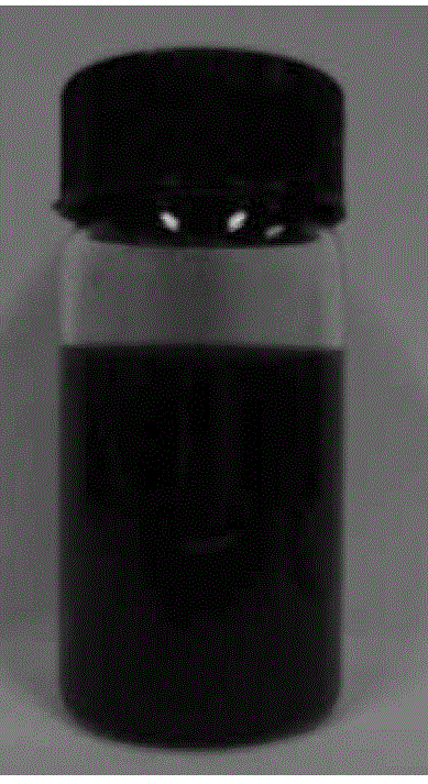 Method for preparing cadmium telluride/ferroferric oxide magnetic fluorescent fiber through in-situ method