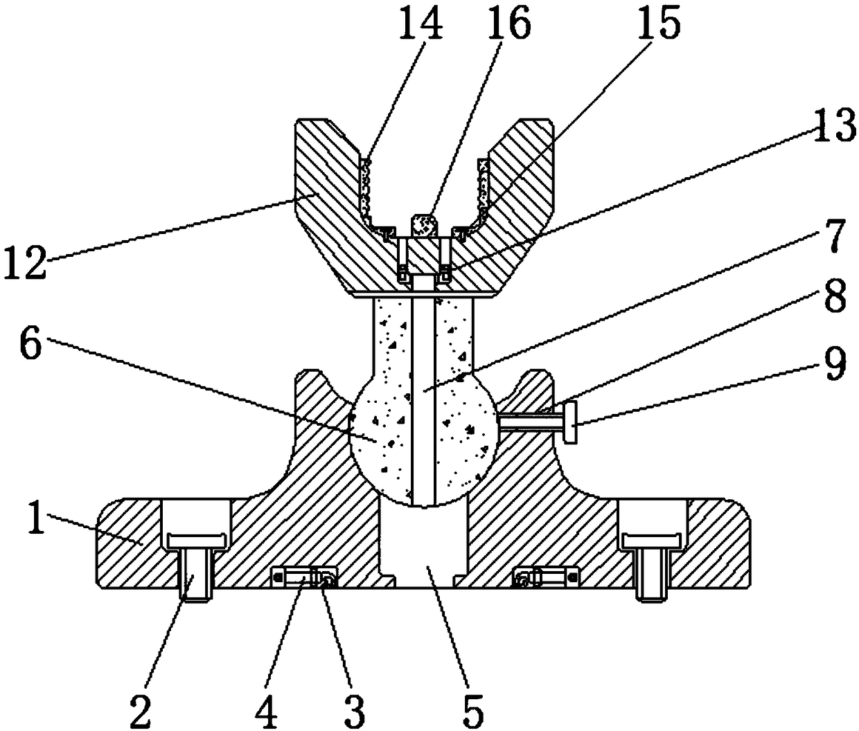 Illuminating lamp holder for rotationally adjusting position of lamp bulb