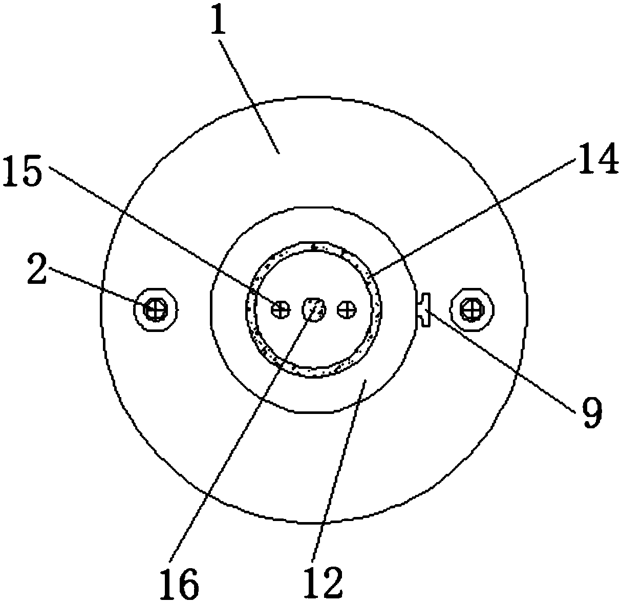 Illuminating lamp holder for rotationally adjusting position of lamp bulb