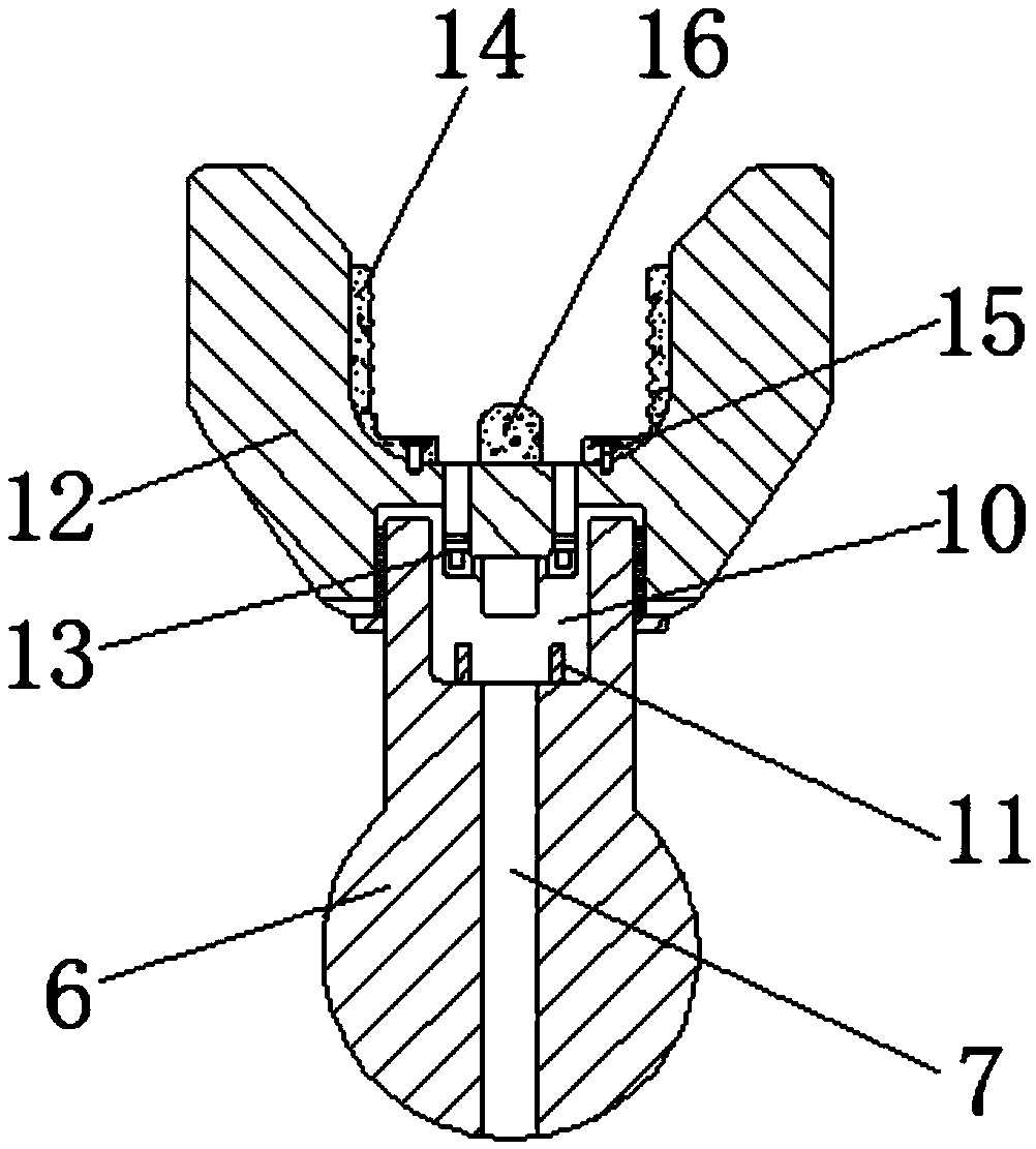 Illuminating lamp holder for rotationally adjusting position of lamp bulb