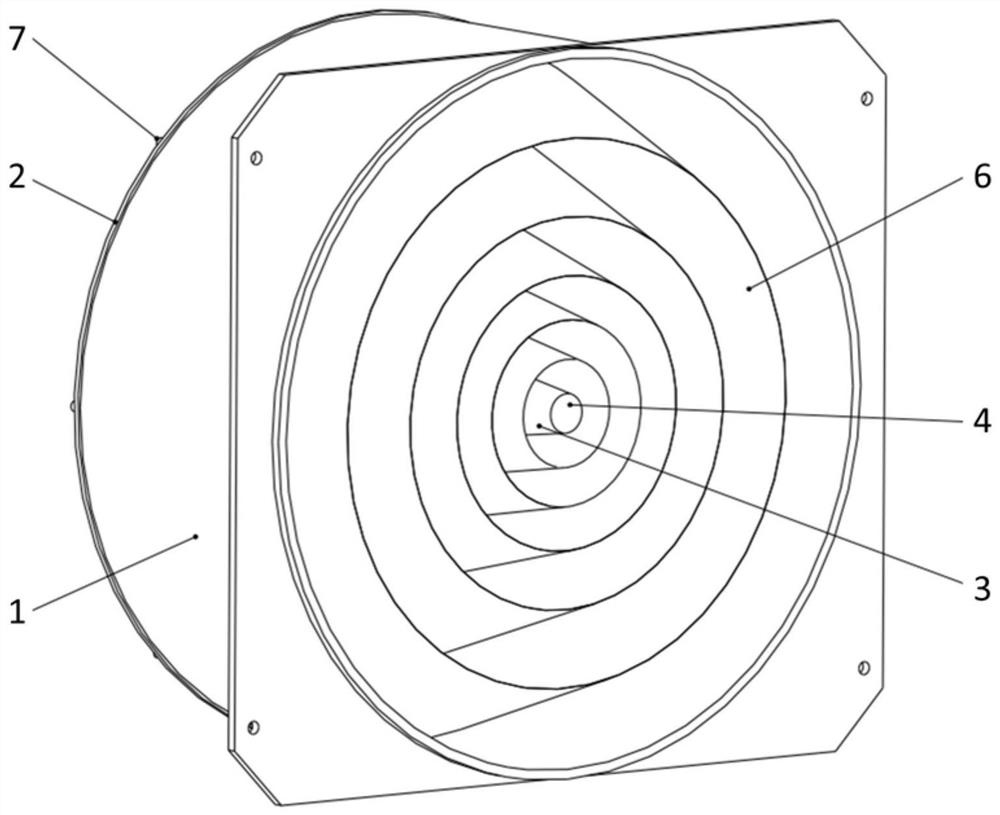 A laser direct light and its forward scattered light light trap device