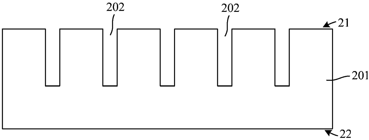 A method for forming a back-illuminated image sensor