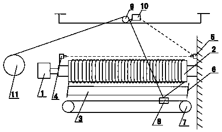 Wire winding machine with automatic cutter