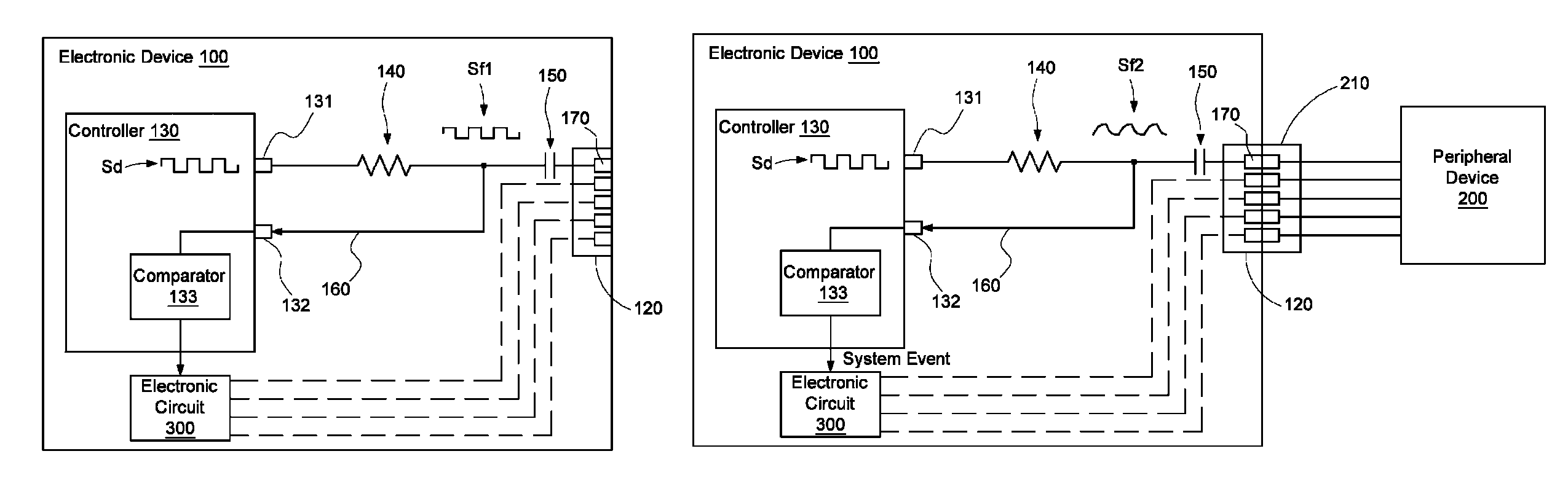 Apparatus for detecting bus connection