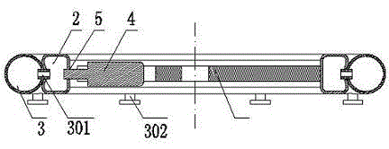 Wheel-hub energy-saving and vibration-reducing pneumatic power generation device