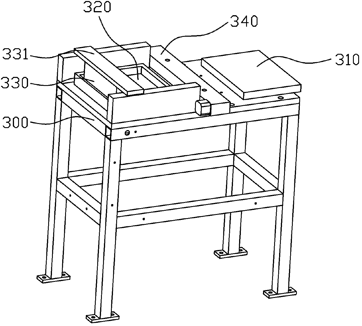 Automatic transfer printing device