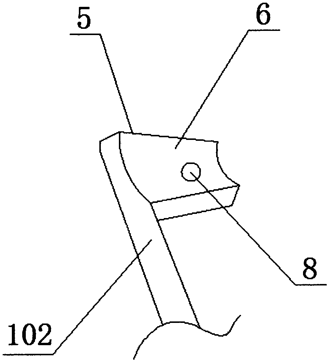 Cervix uteri expanding device for gynaecology and obstetrics