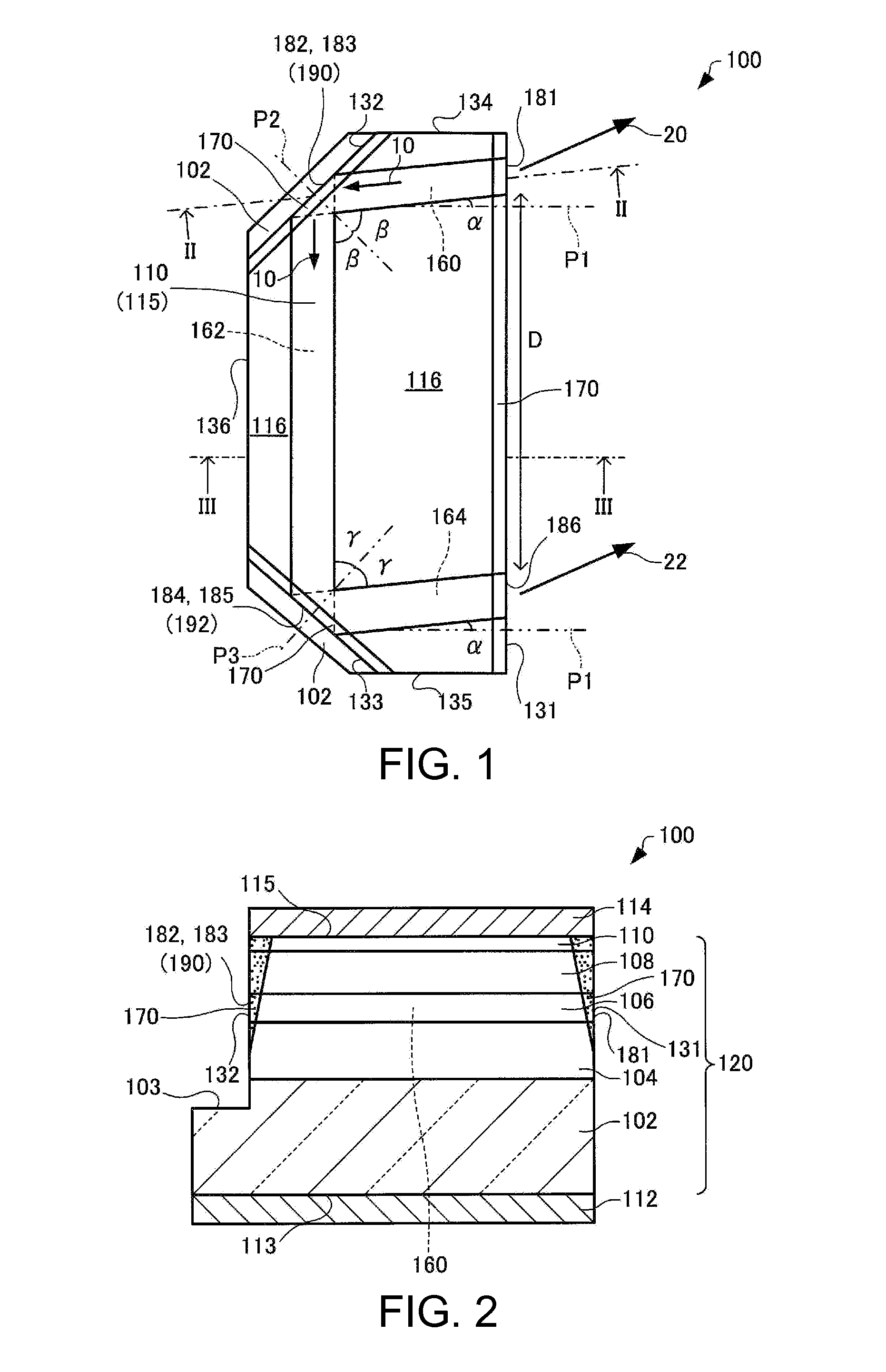 Light emitting device, super-luminescent diode, and projector