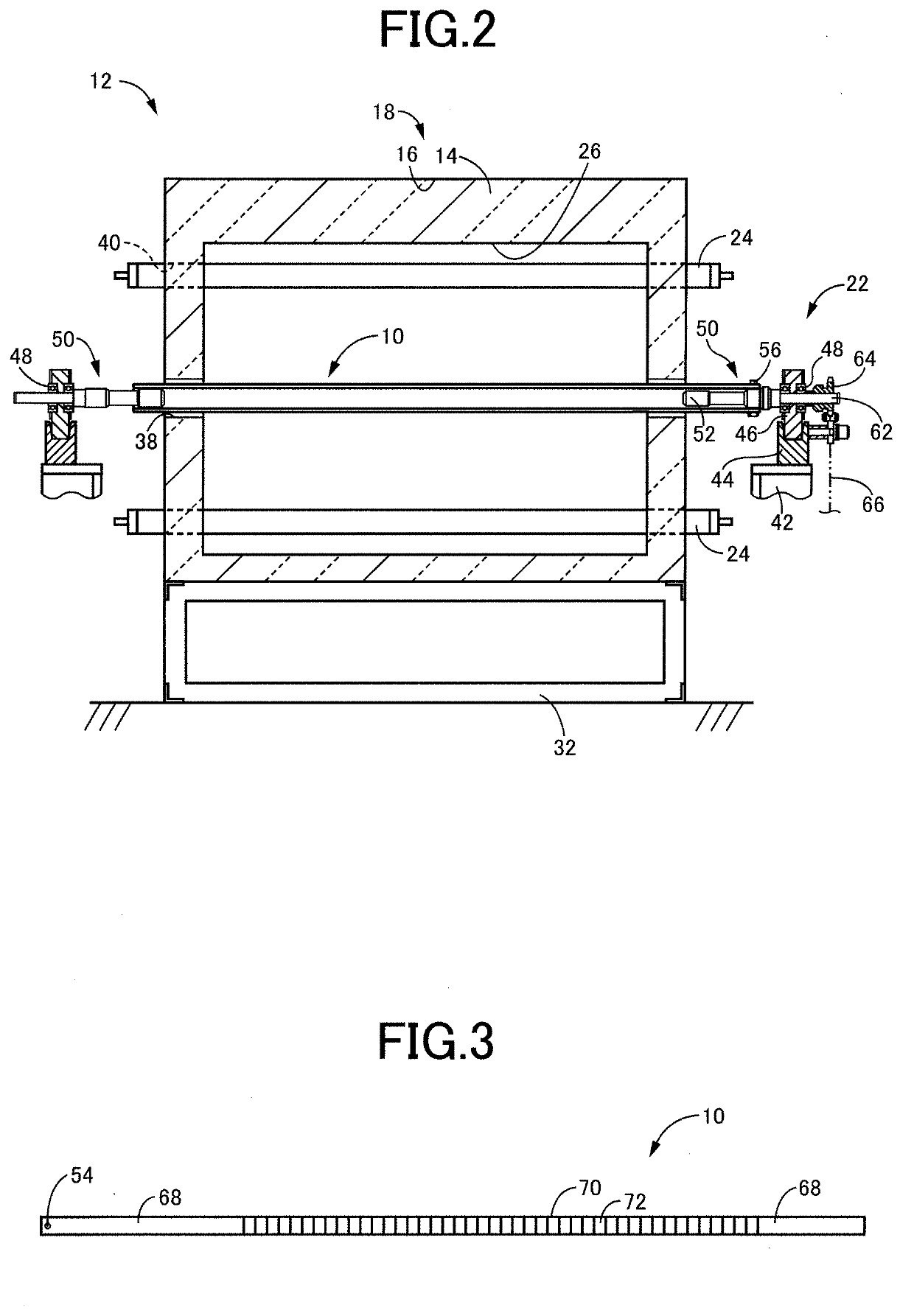 Conveyance roller for heating furnace