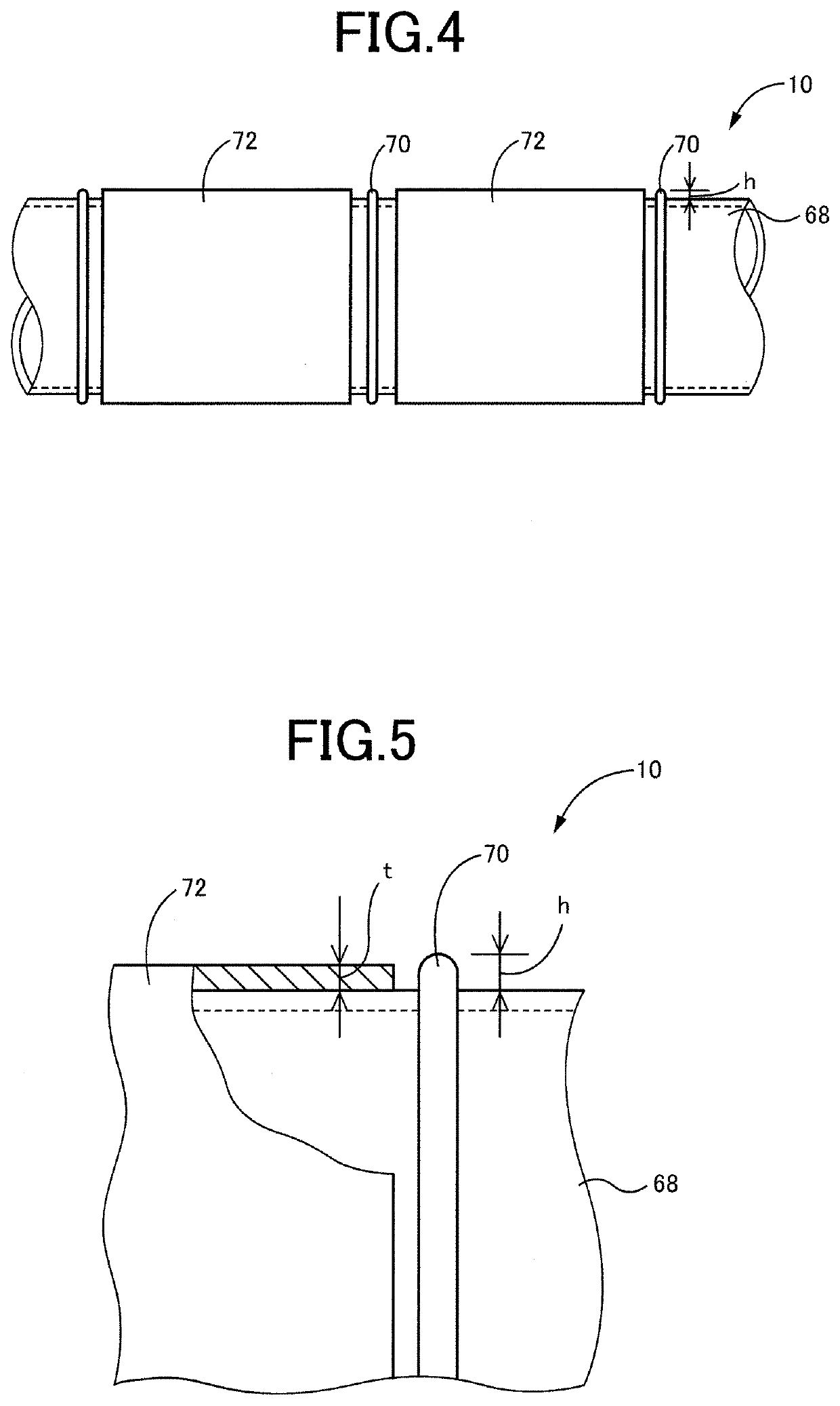 Conveyance roller for heating furnace