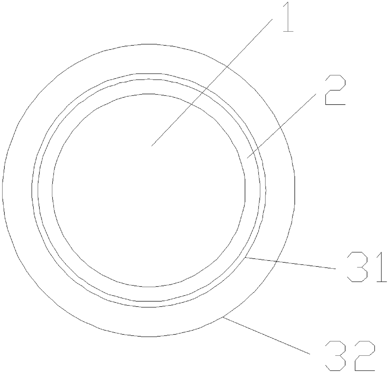 Clearance control method for adhesion of tube target