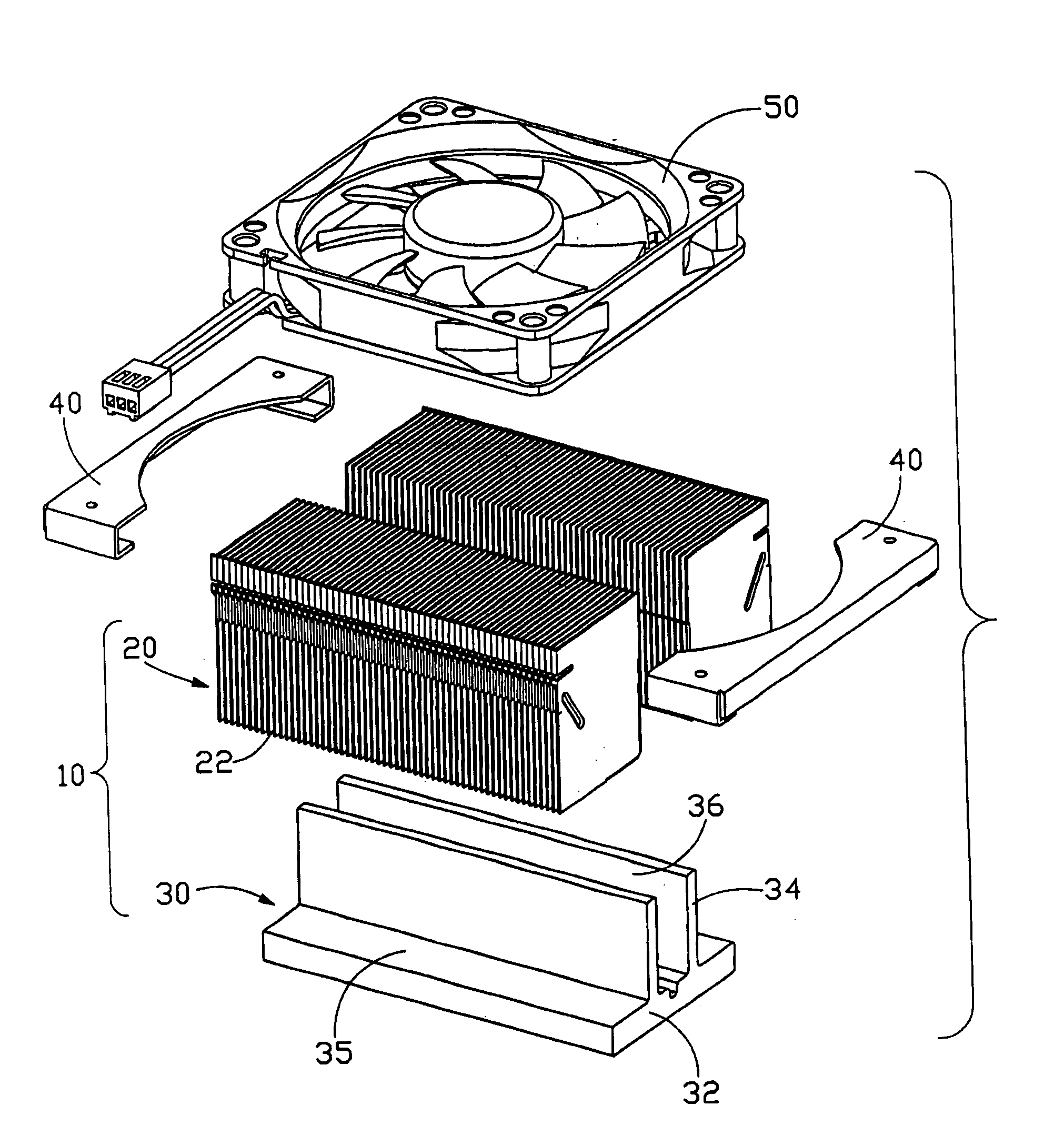 Radiator with airflow guiding structure