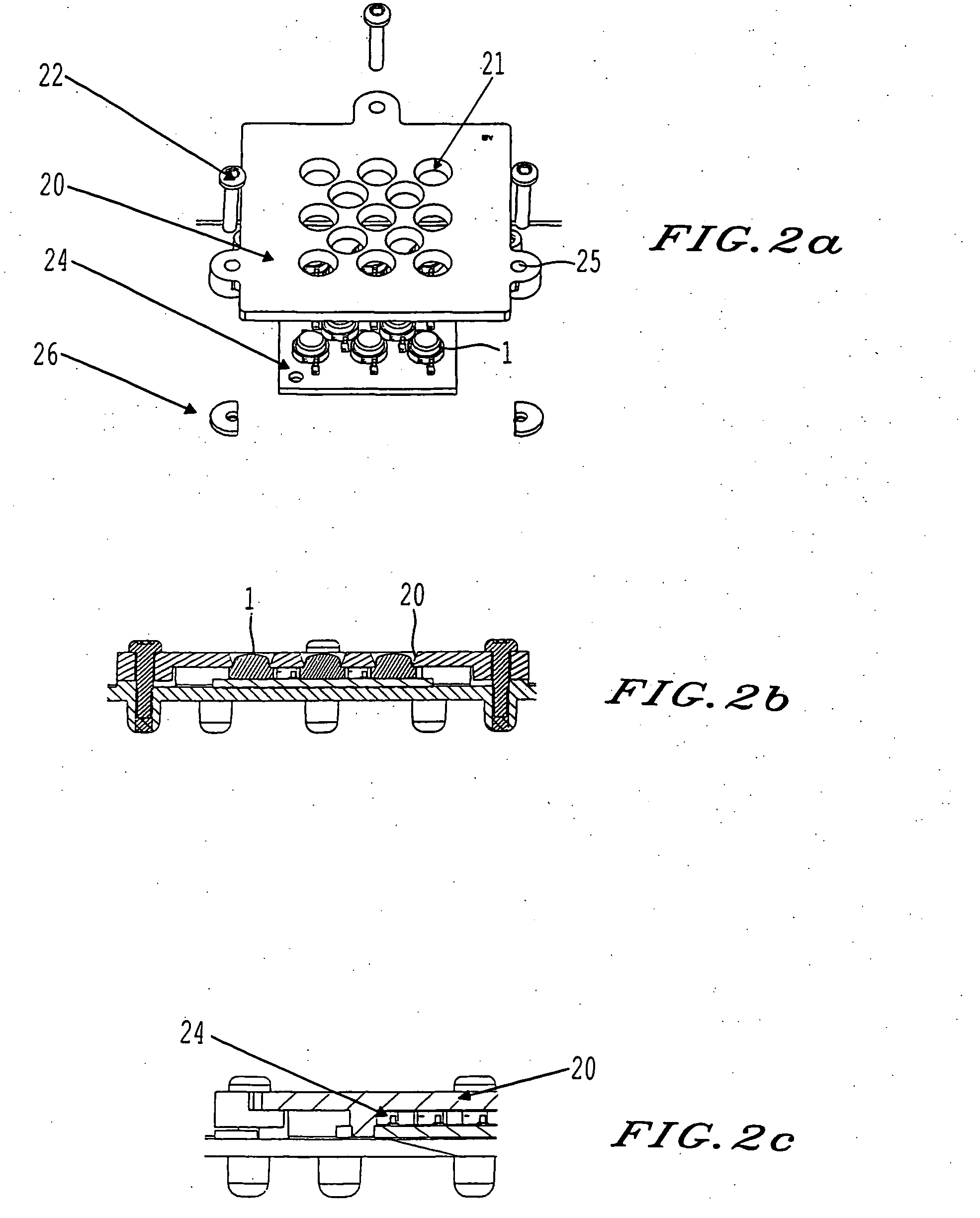 High flux light emitting diode (LED) reflector arrays