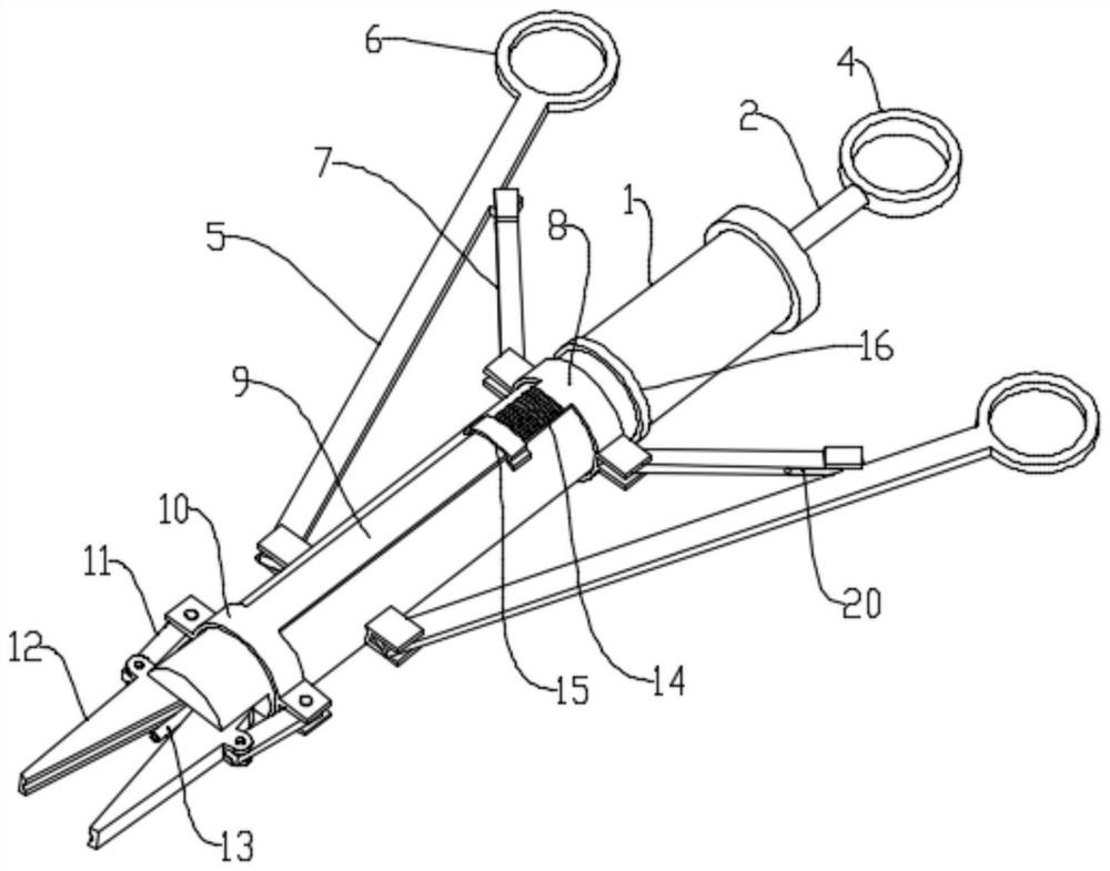 Hemostatic forceps for gynecology