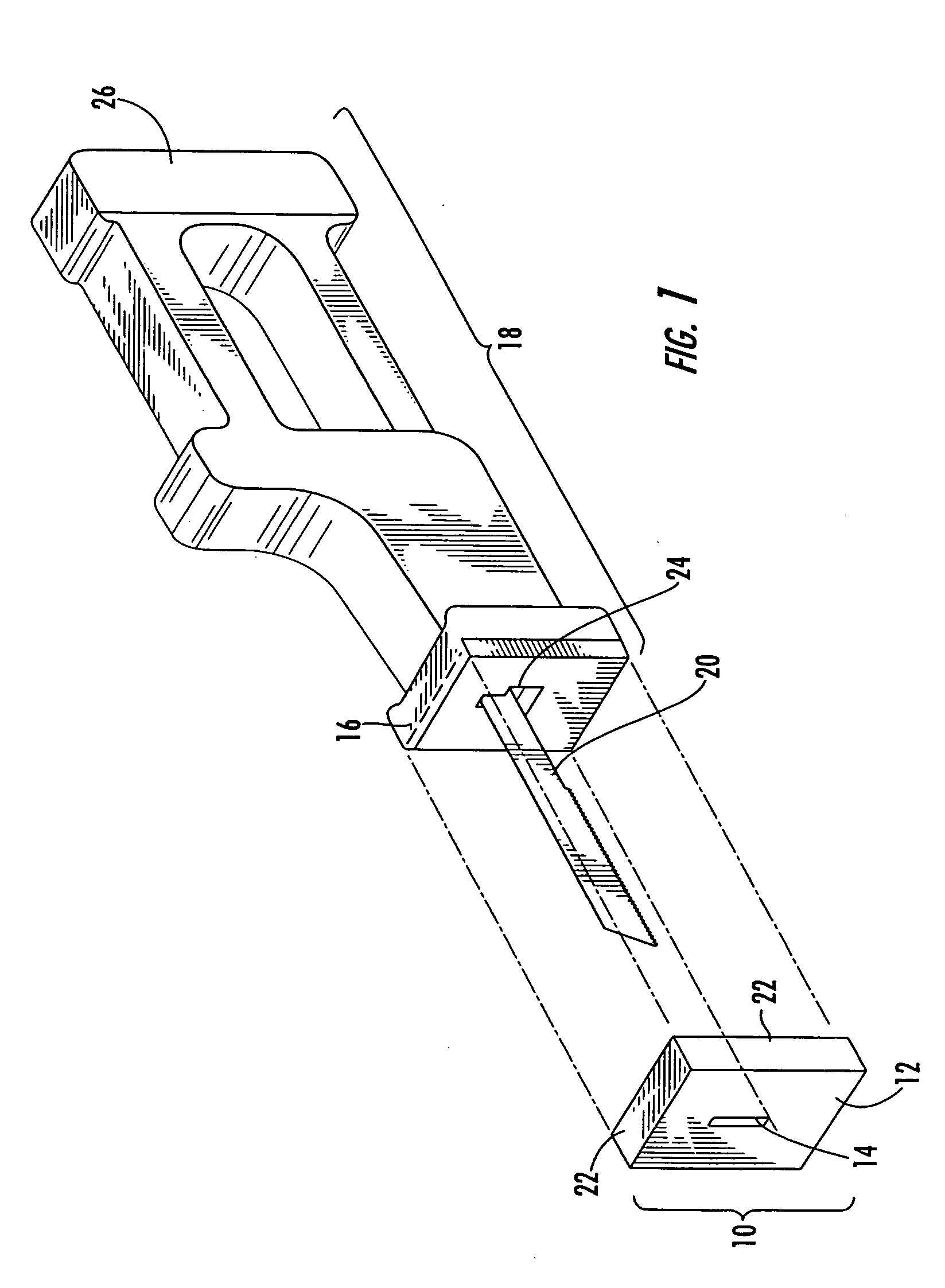 Guard for reciprocating saw and related method