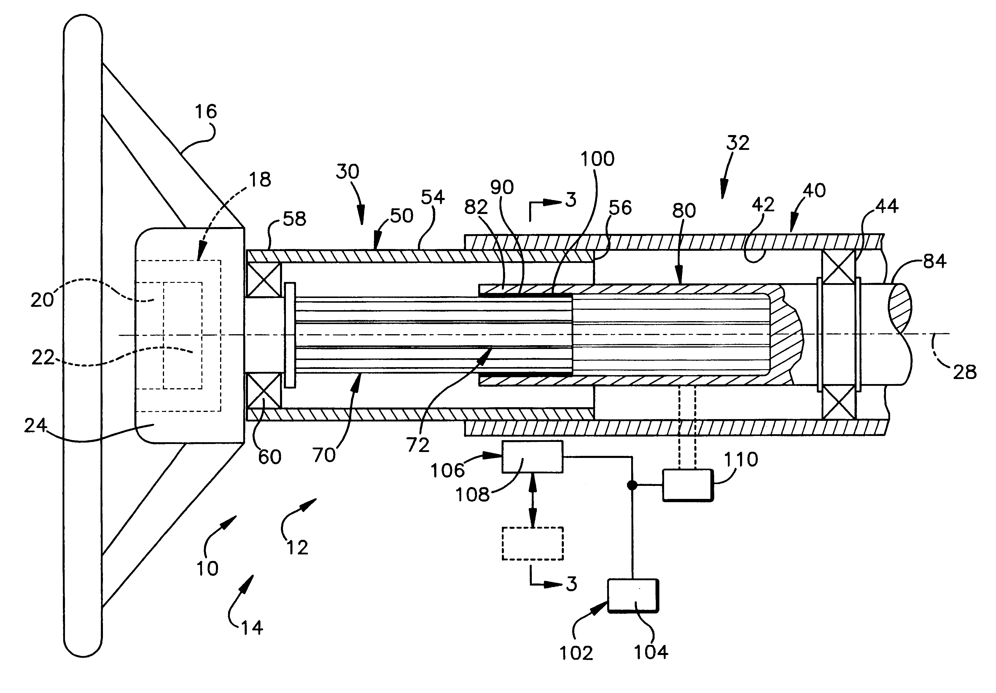 Locking mechanism for telescoping steering column