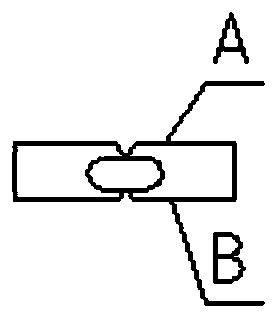 Improved welding process for casting block of tail shield of shield tunneling machine