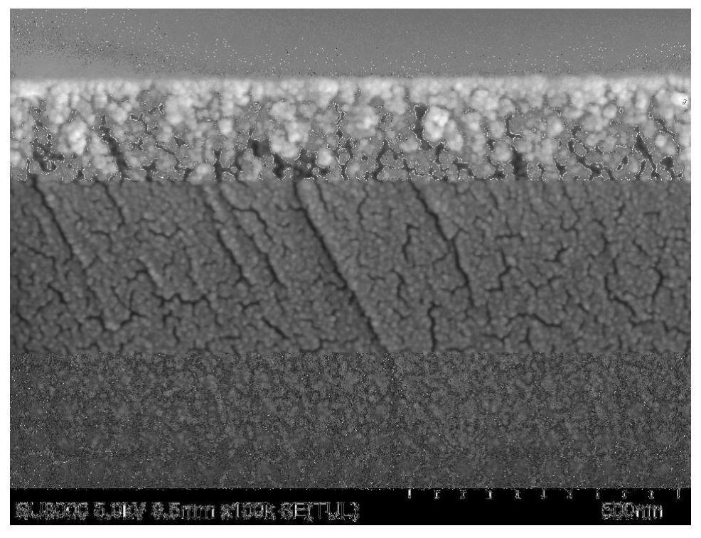 sio with porous structure  <sub>2</sub> Acid-base composite nano-coating and preparation method thereof