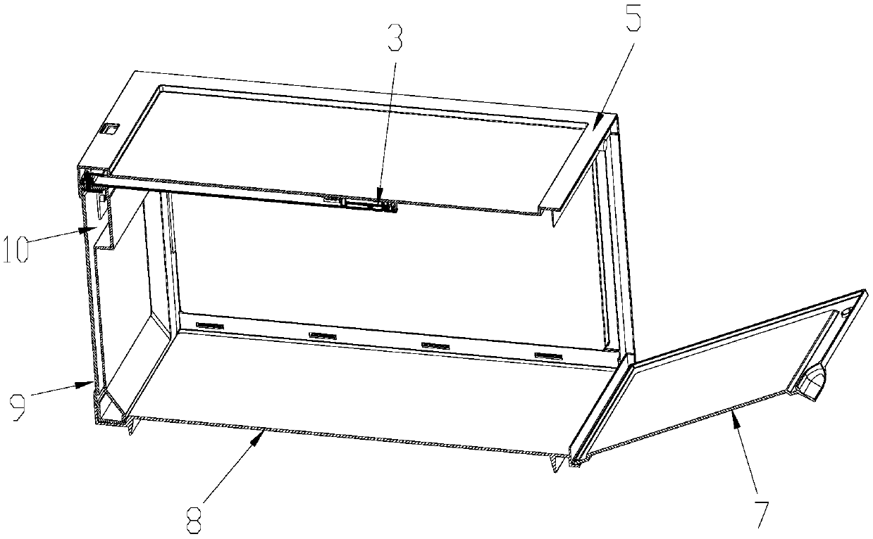 Deodorizing and sterilizing shoe box