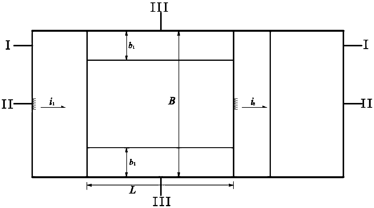 Differential falling-sill type stilling pool