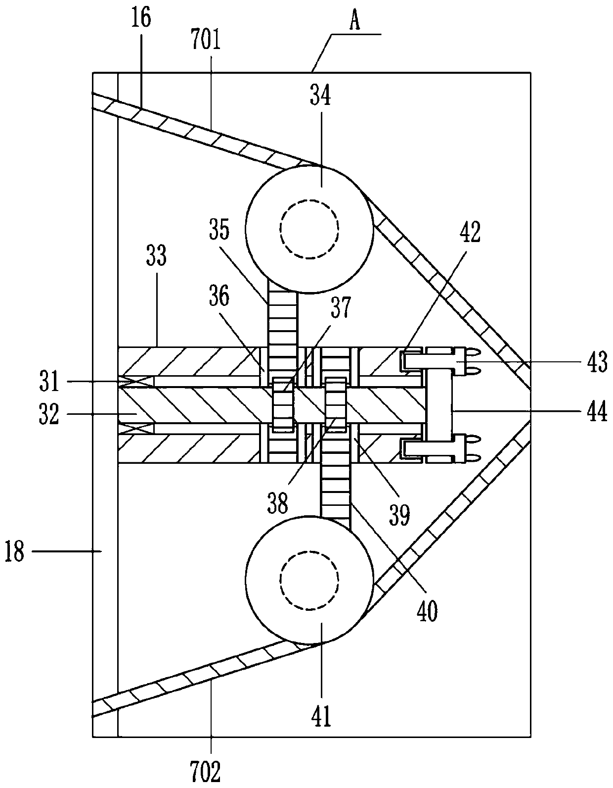 A high-safety wire stranding machine