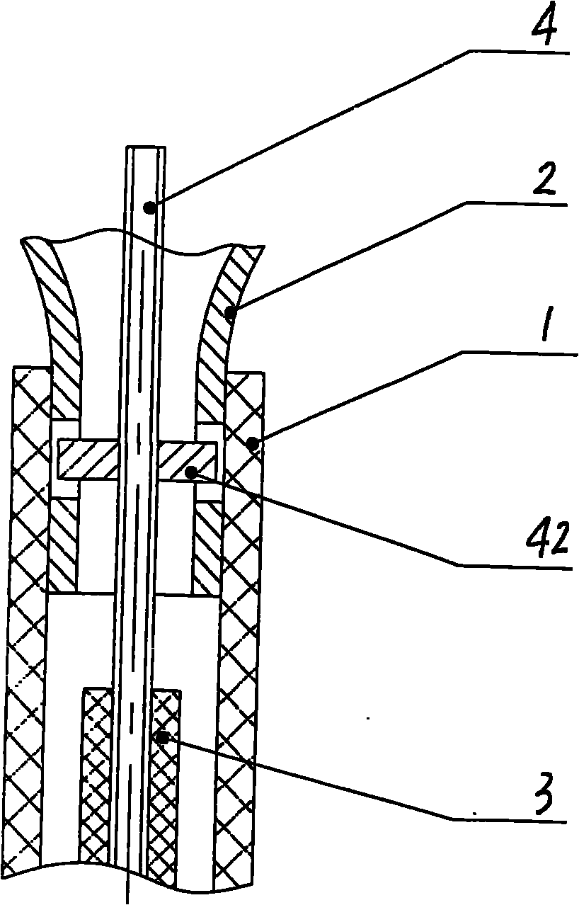 Conveying device for retrievable self-eject nervi cerebrales stent