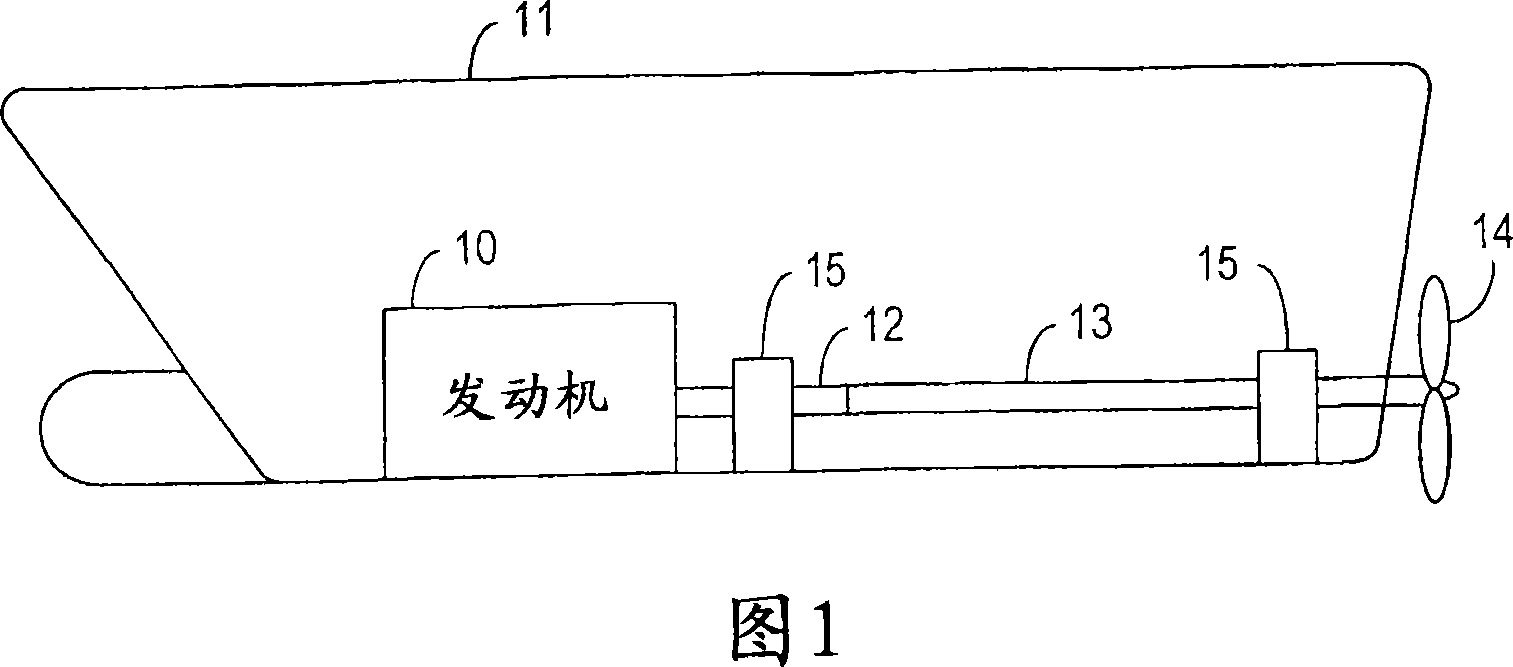 Vibration reduction in large diesel engines