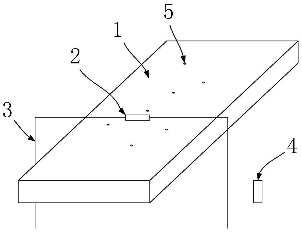 Continuous casting billet surface pit defect identification method