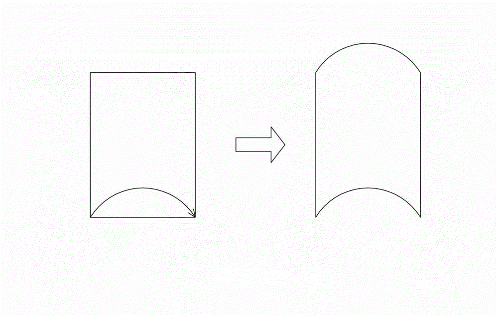 Touch screen electronic equipment-based method for warping plane image