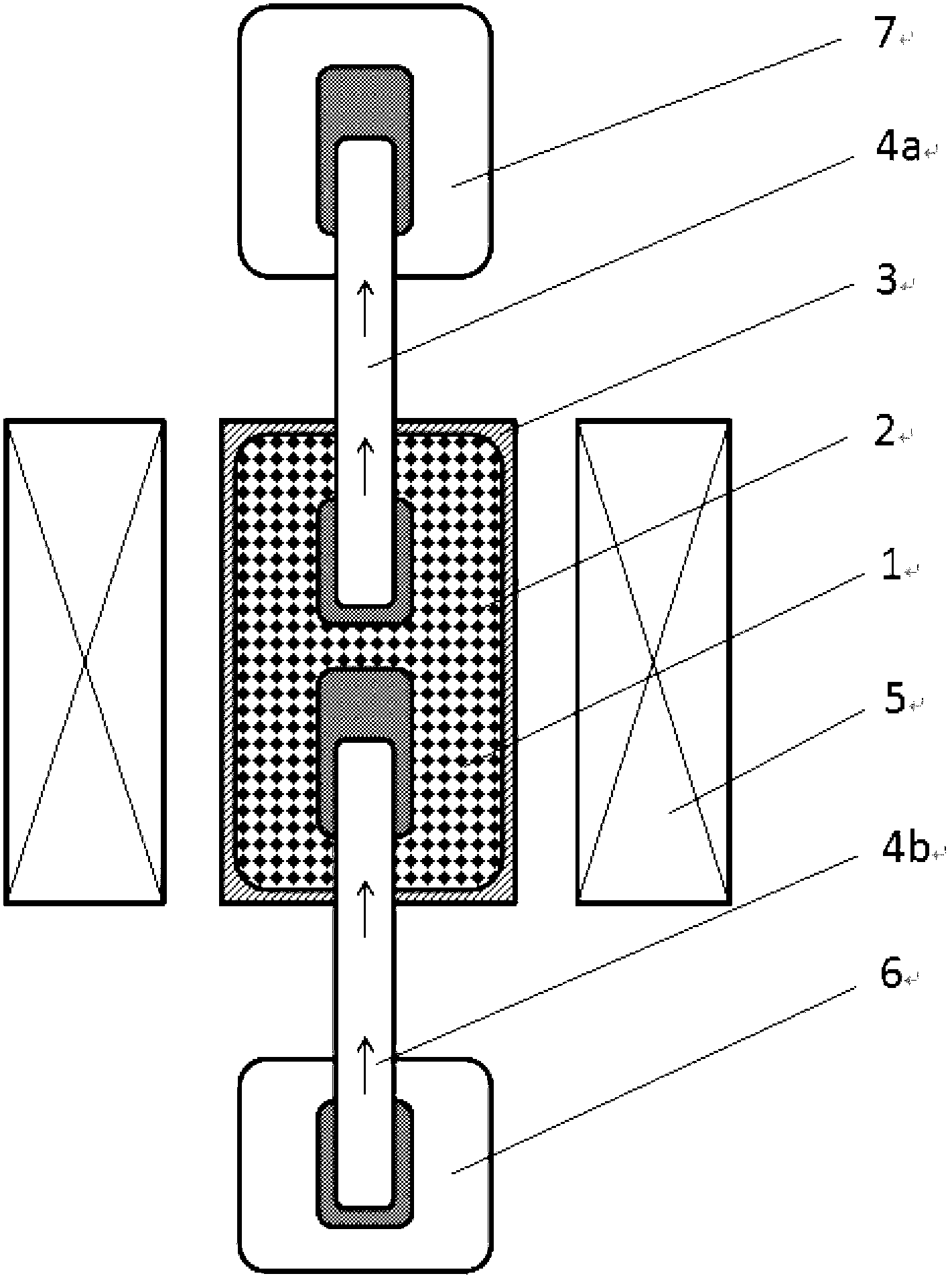 Magnetic cold storage device for magnetic refrigerator