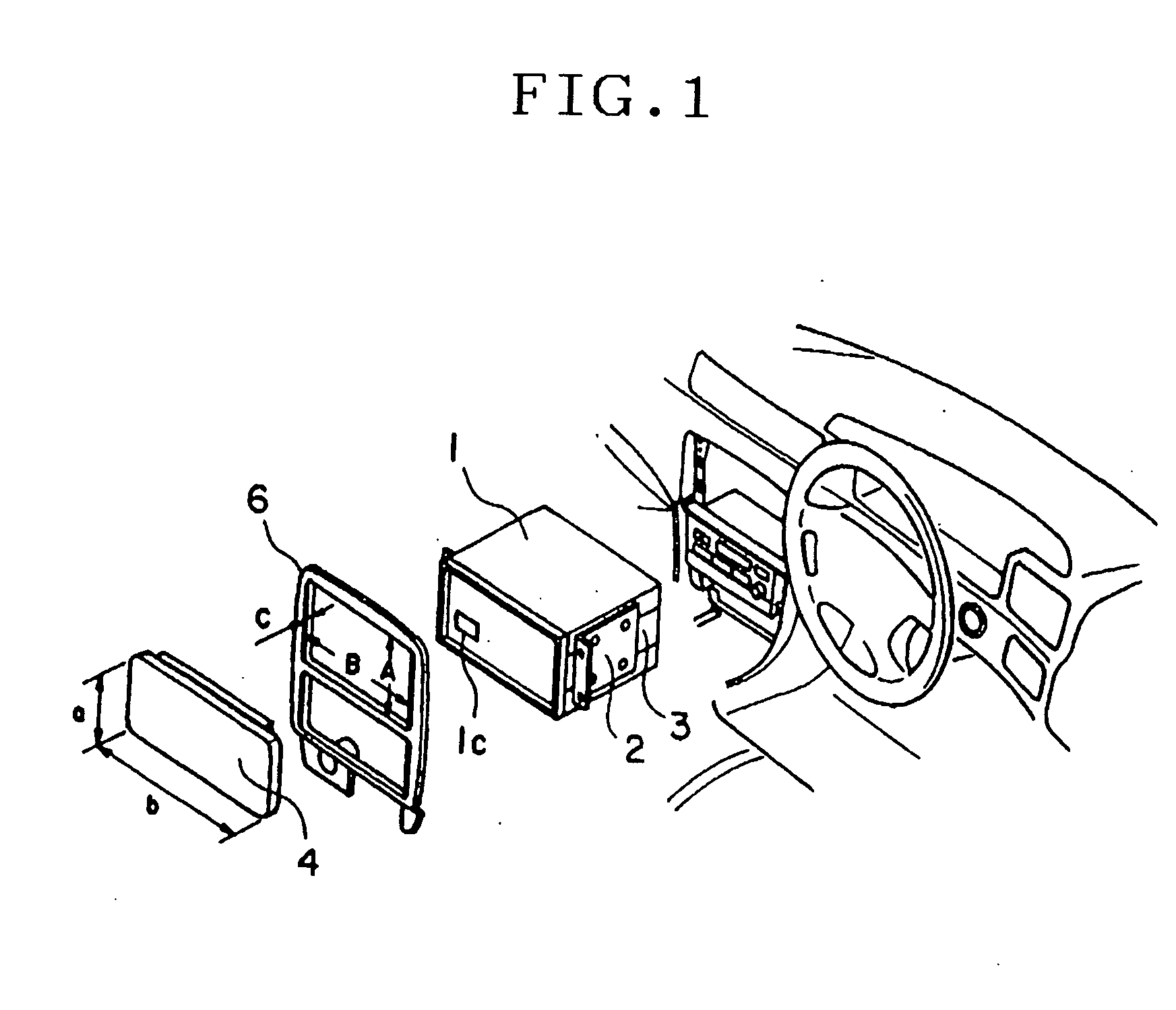 Vehicle-mounted electronic device