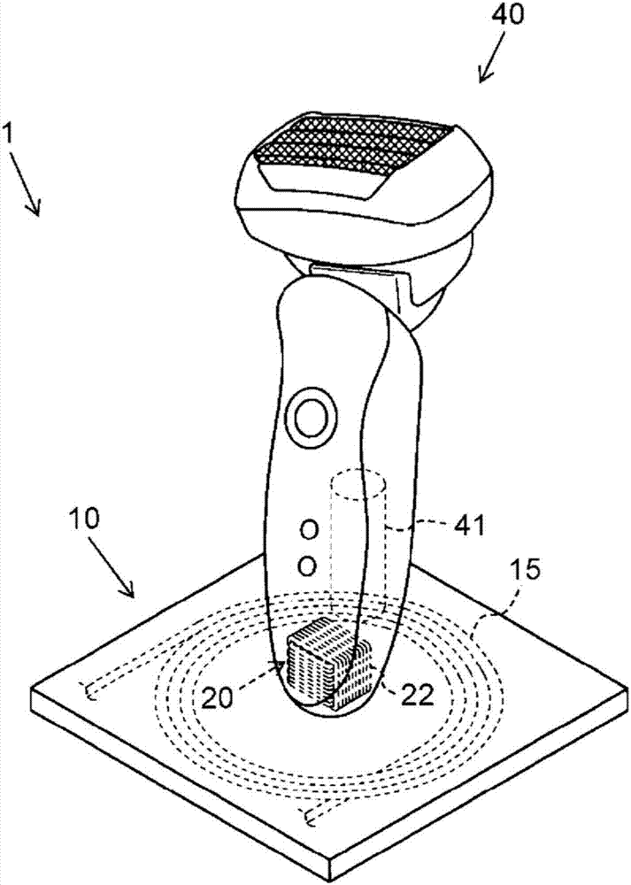 Power reception device, and contactless power transmission device provided with same