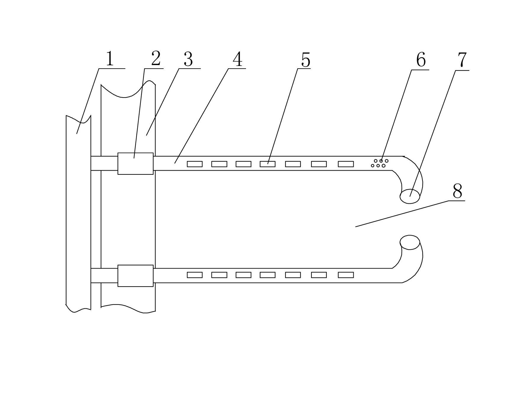 Mine gas, blasting fume and dust separation ventilation system