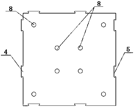 Integrated floor heating plate with high heat transferring efficiency