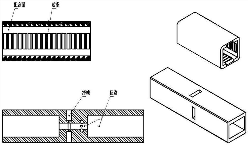 High-bearing bidirectional controllable locking mechanism