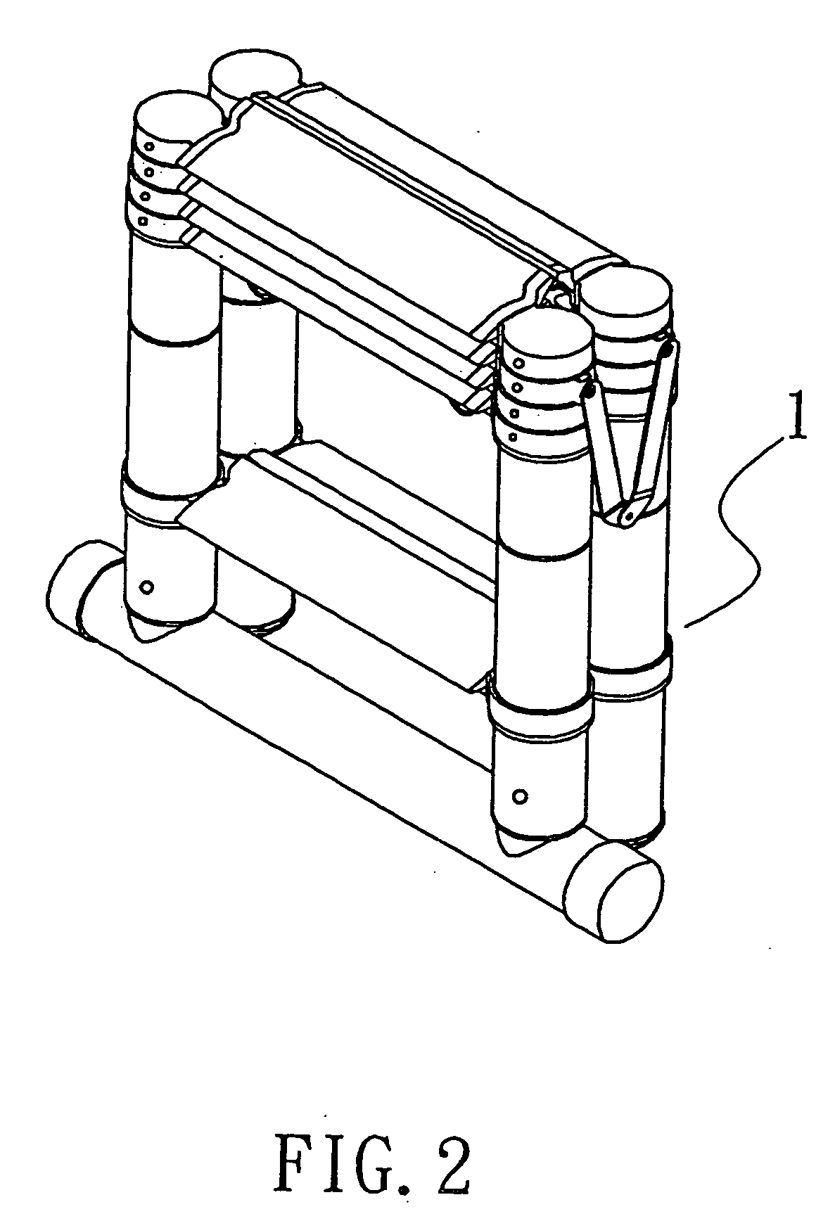 Extension ladder with improved structure