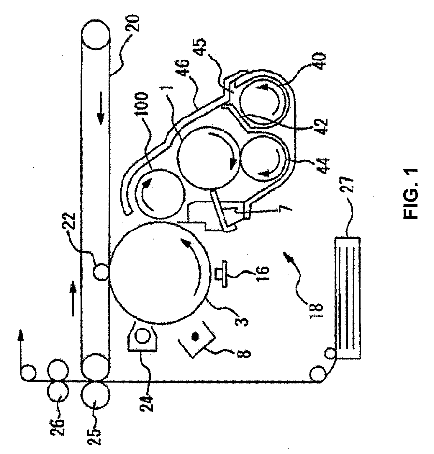 Developing device and image-forming apparatus