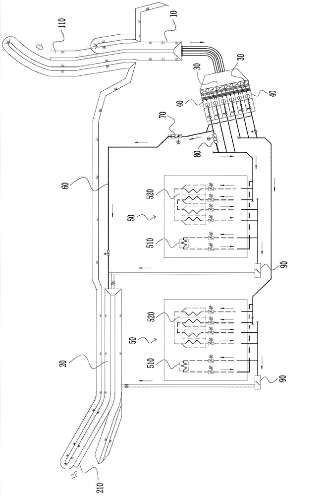 Power plant seawater once-through cooling system