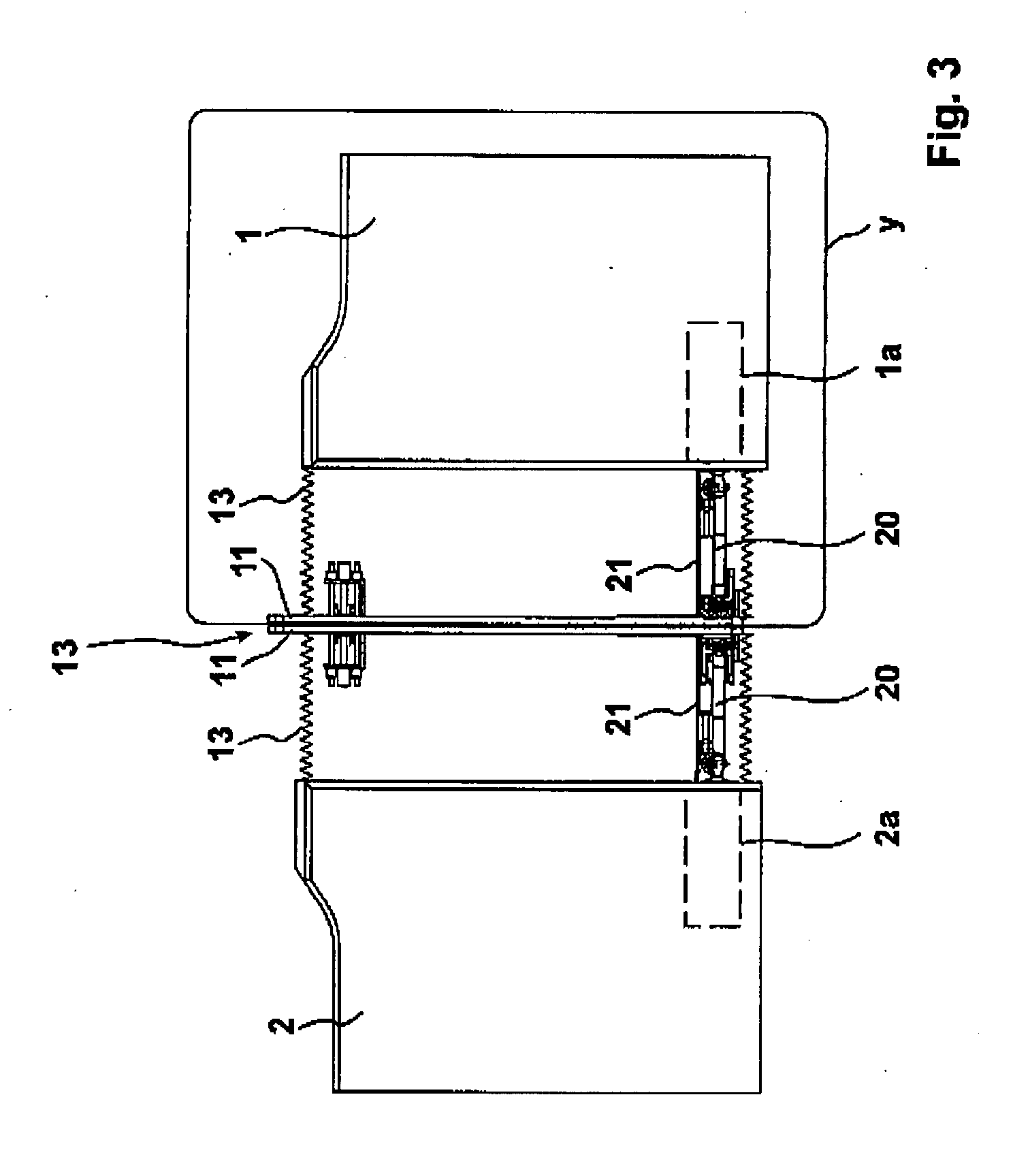 Articulated vehicle made from several vehicle parts which are couplable together