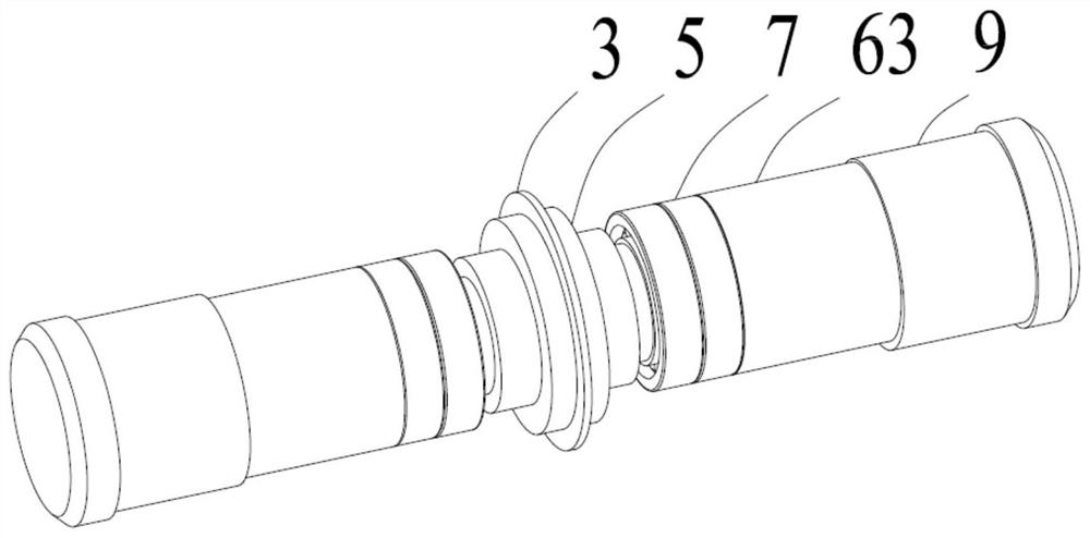 TBM hob cutter ring-rock opposite-grinding test device