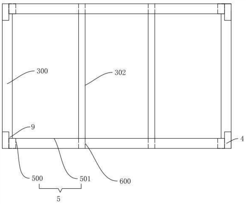 Drying structure, drying device and drying method