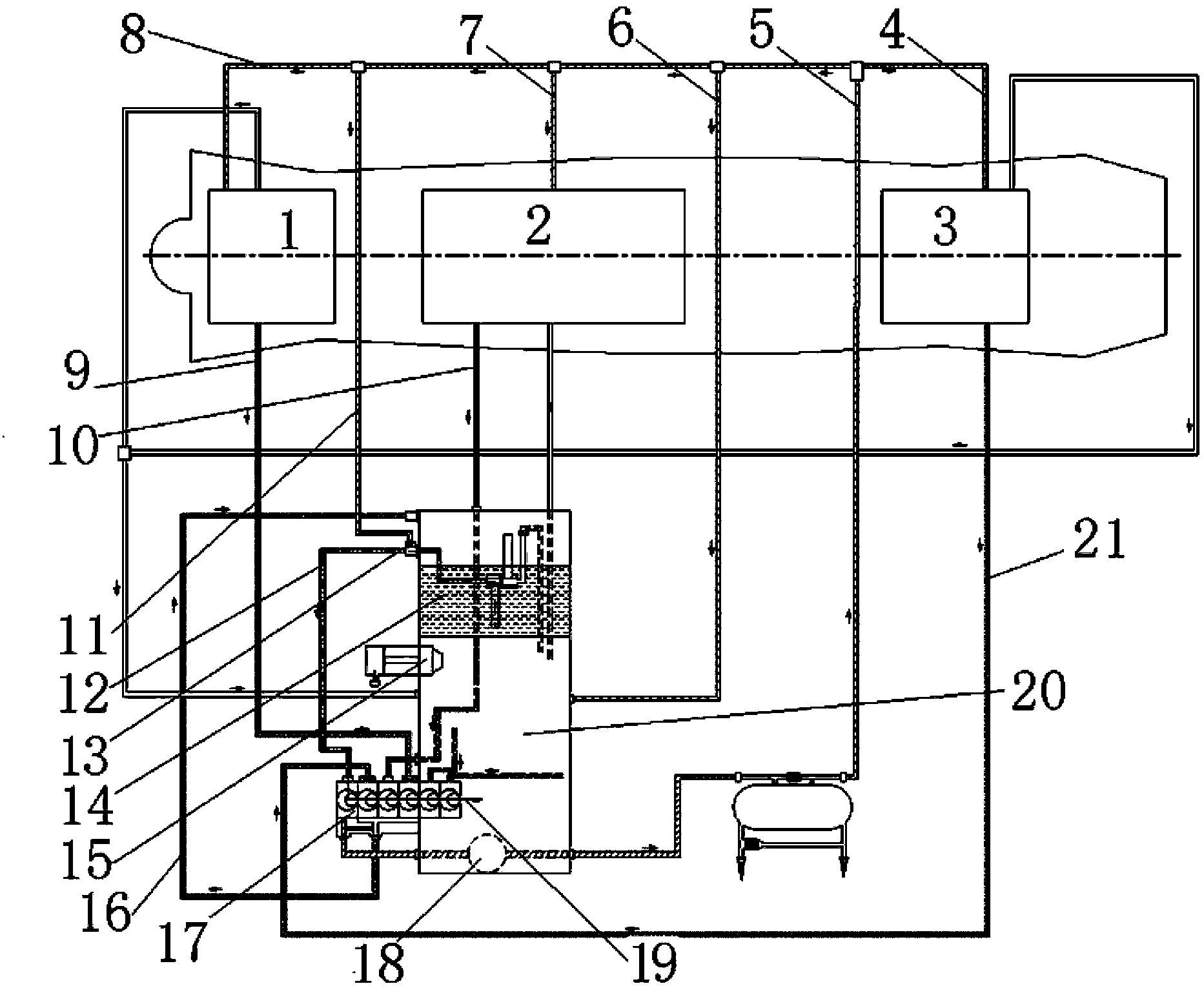 Anti-siphon structure in oil suction inlet of lubricating oil pump