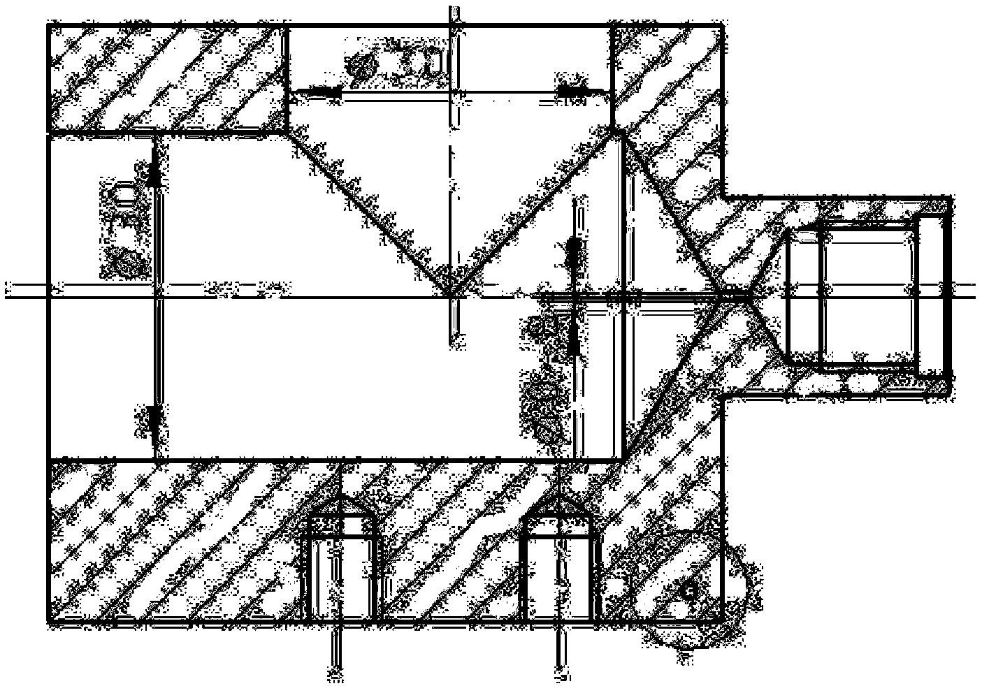 Anti-siphon structure in oil suction inlet of lubricating oil pump