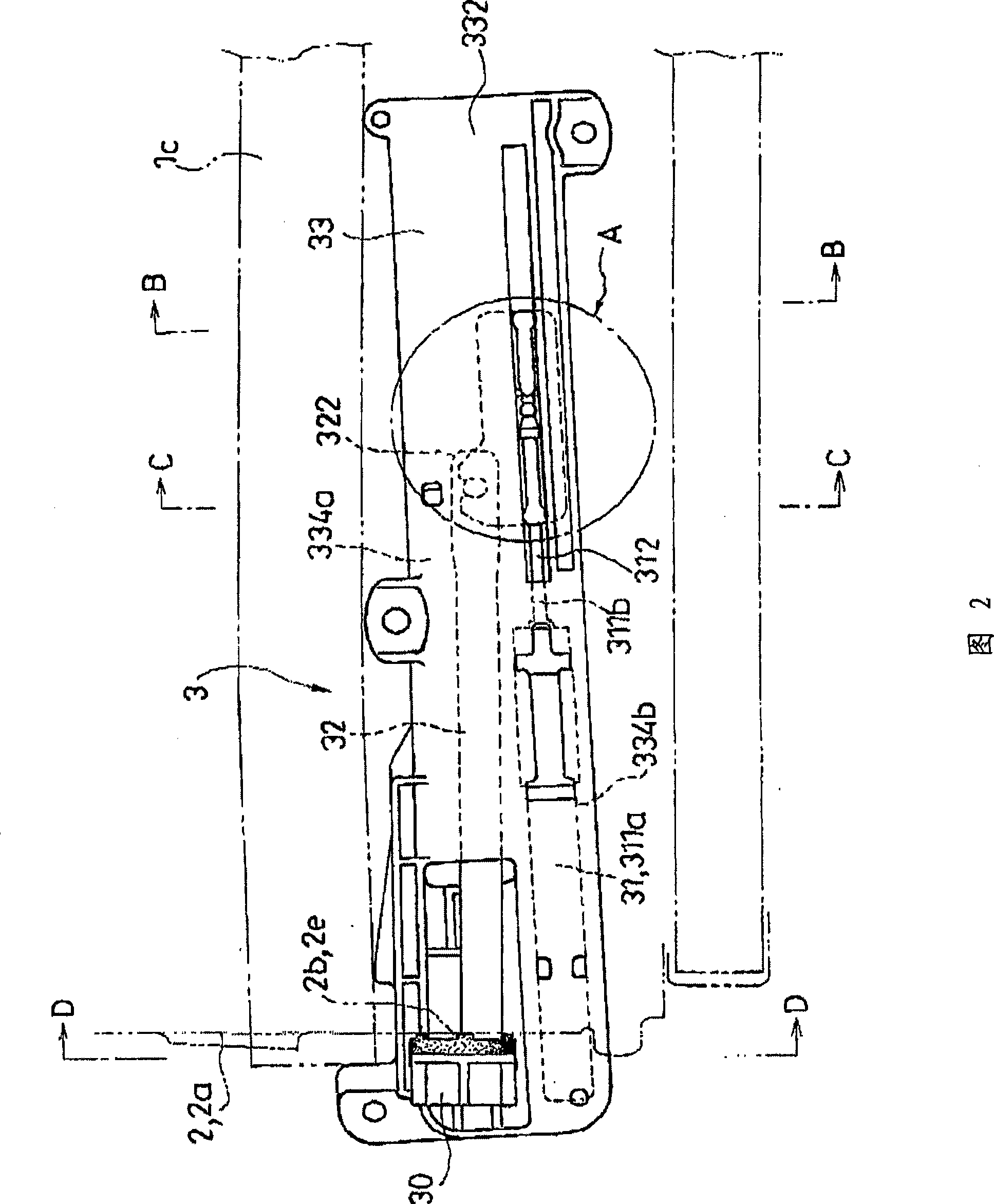 Brake device and drawer device