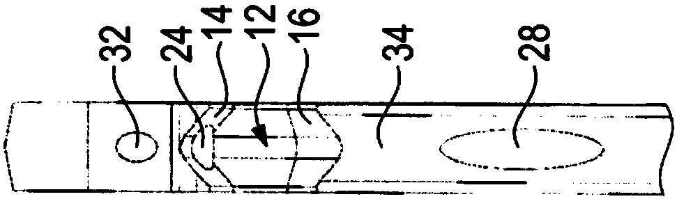 Parting lathe tool