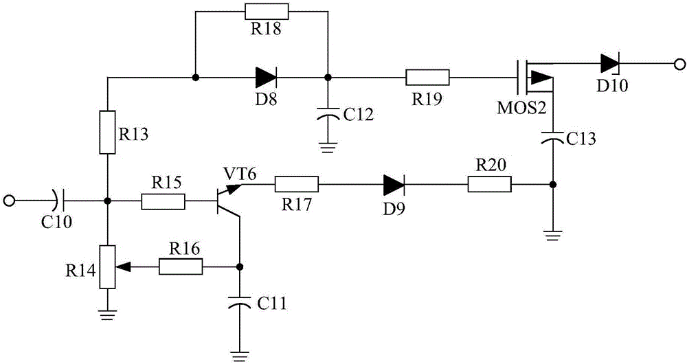 Electrodeless fluorescent lamp voltage stabilization constant current power source based on voltage detection circuit