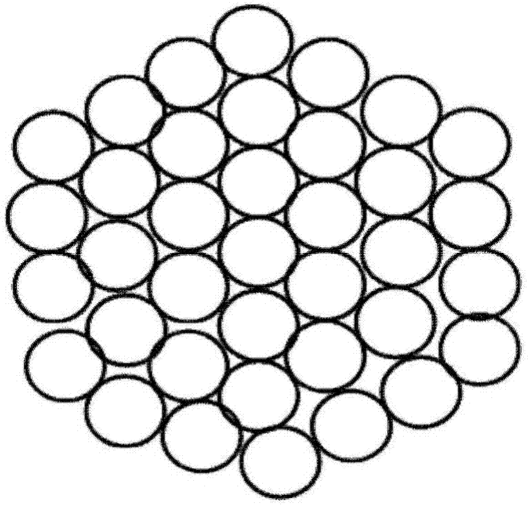 Optical fiber buncher drawing method