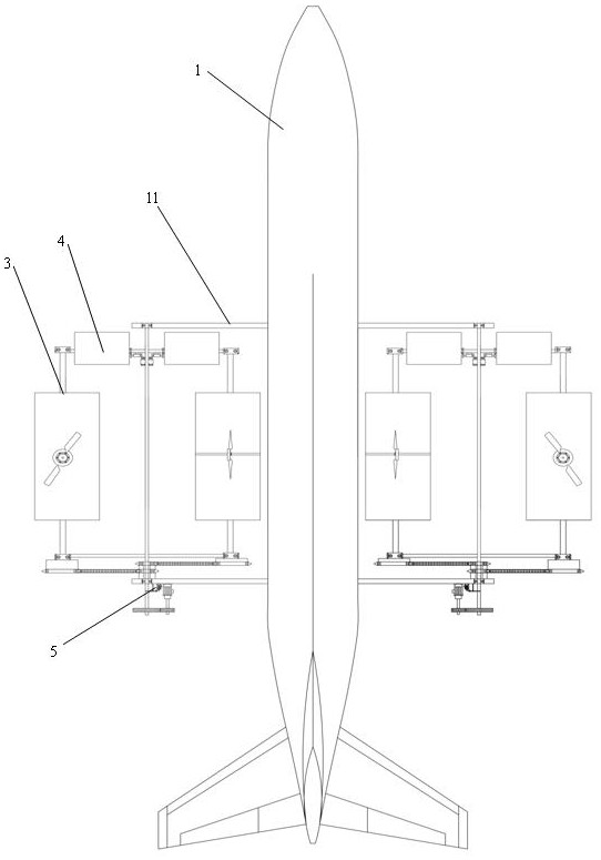 Flapping and rotating machine