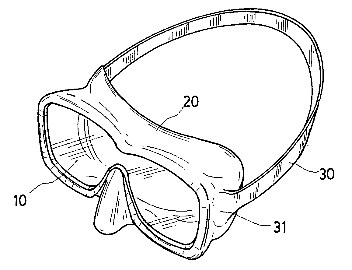 Swimming mask