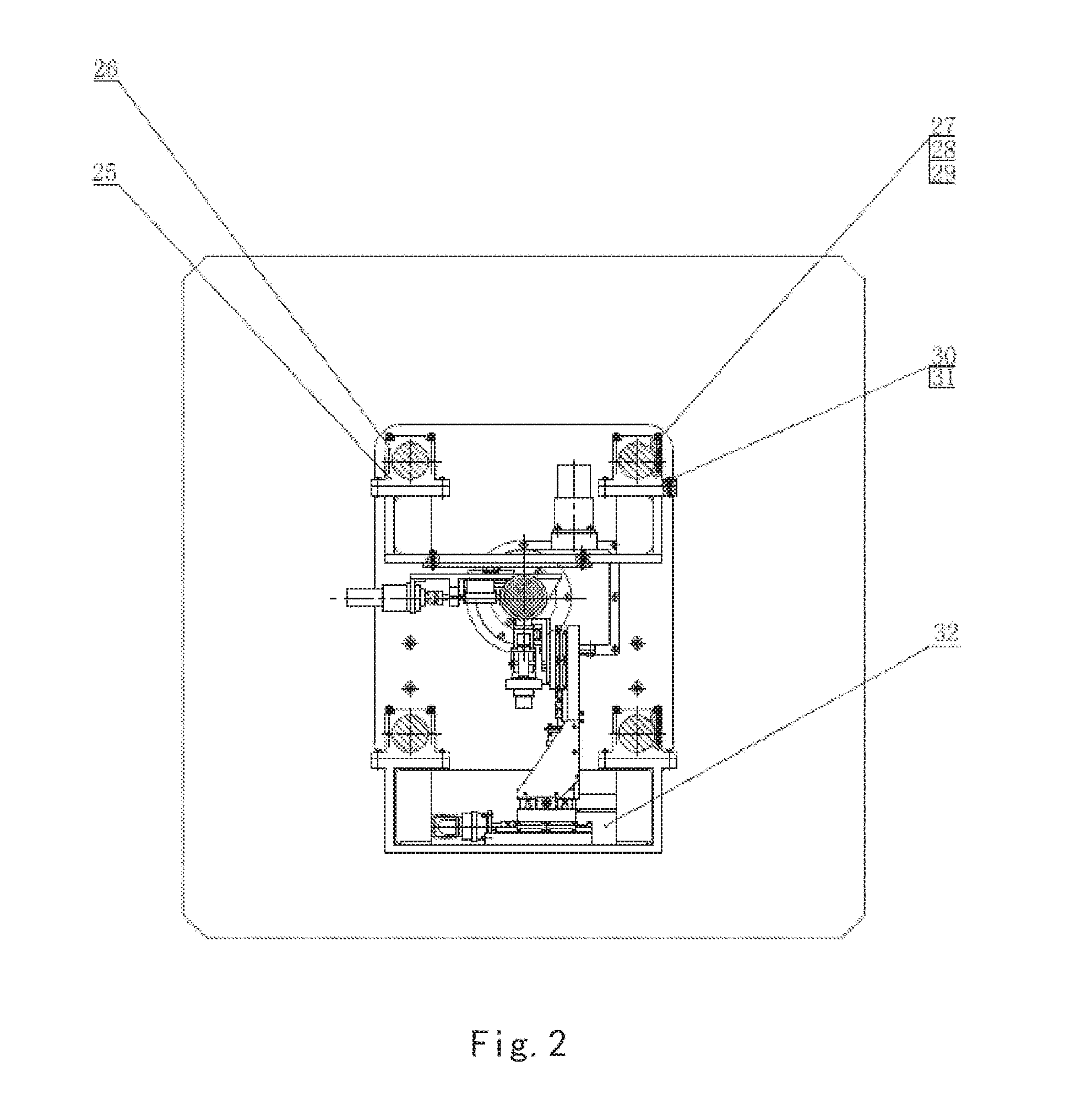 In-situ testing equipment for testing micromechanical properties of material in multi-load and multi-physical field coupled condition